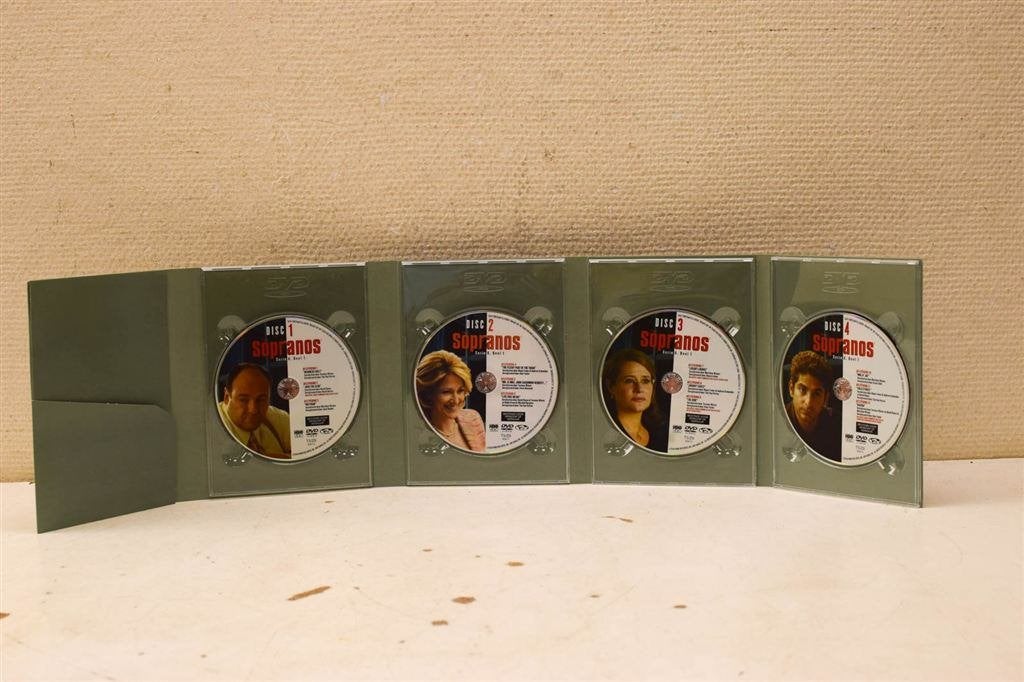 4 dvd box The Sopranos de complete serie 6 deel 1 49472, Ophalen of Verzenden, Gebruikt
