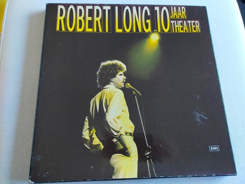 3 LP Set van Robert Long, Ophalen, 1980 - 1989, Zo goed als nieuw, Inclusief boekje