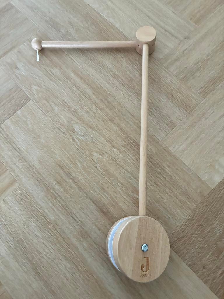 Jollein houten mobielhouder met Jollein beertjes, Ophalen of Verzenden, Zo goed als nieuw