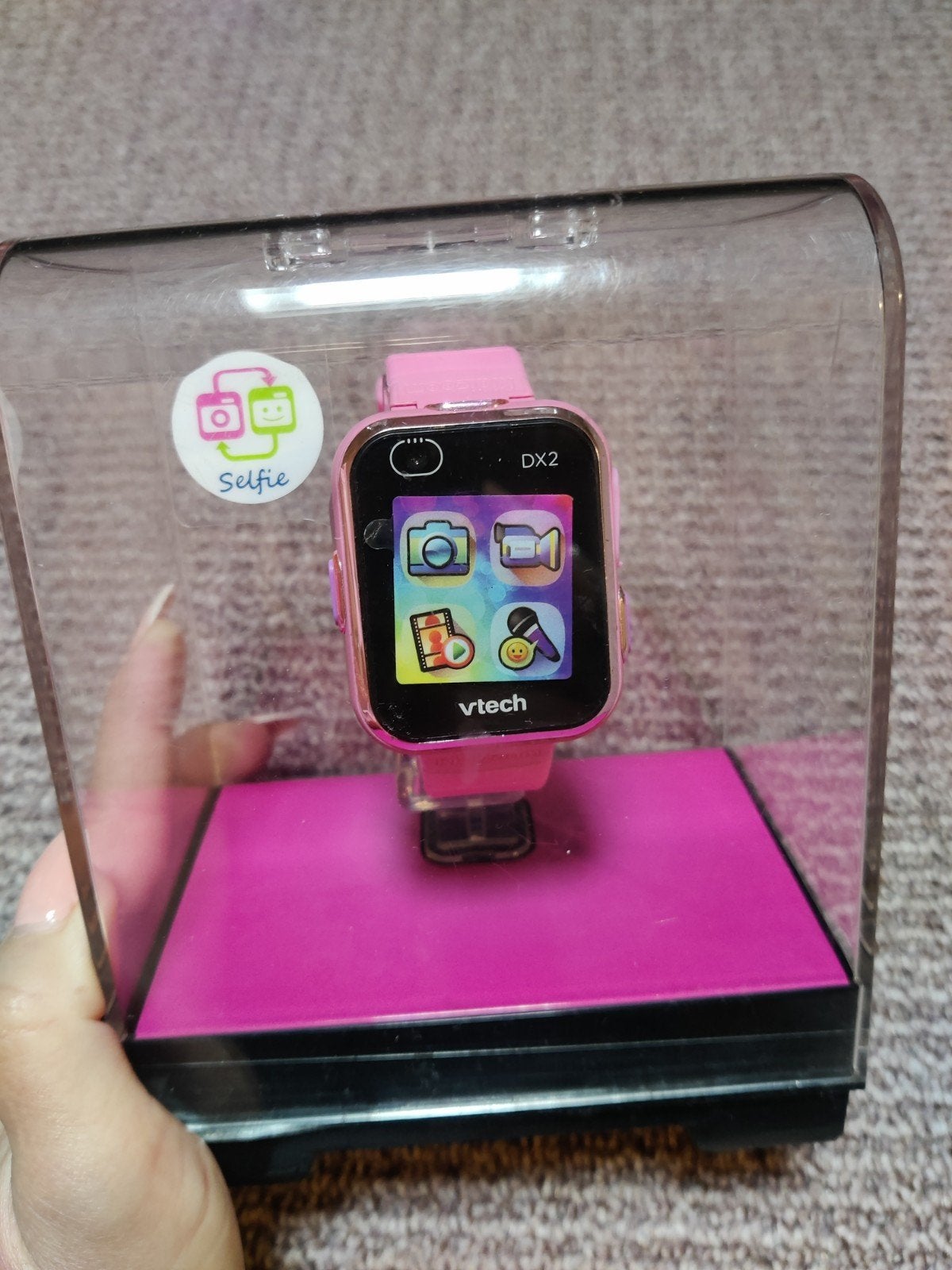 VTech KidiZoom Smartwatch DX2 Roze - Zo goed als nieuw, Ophalen of Verzenden, Overige merken, Zo goed als nieuw