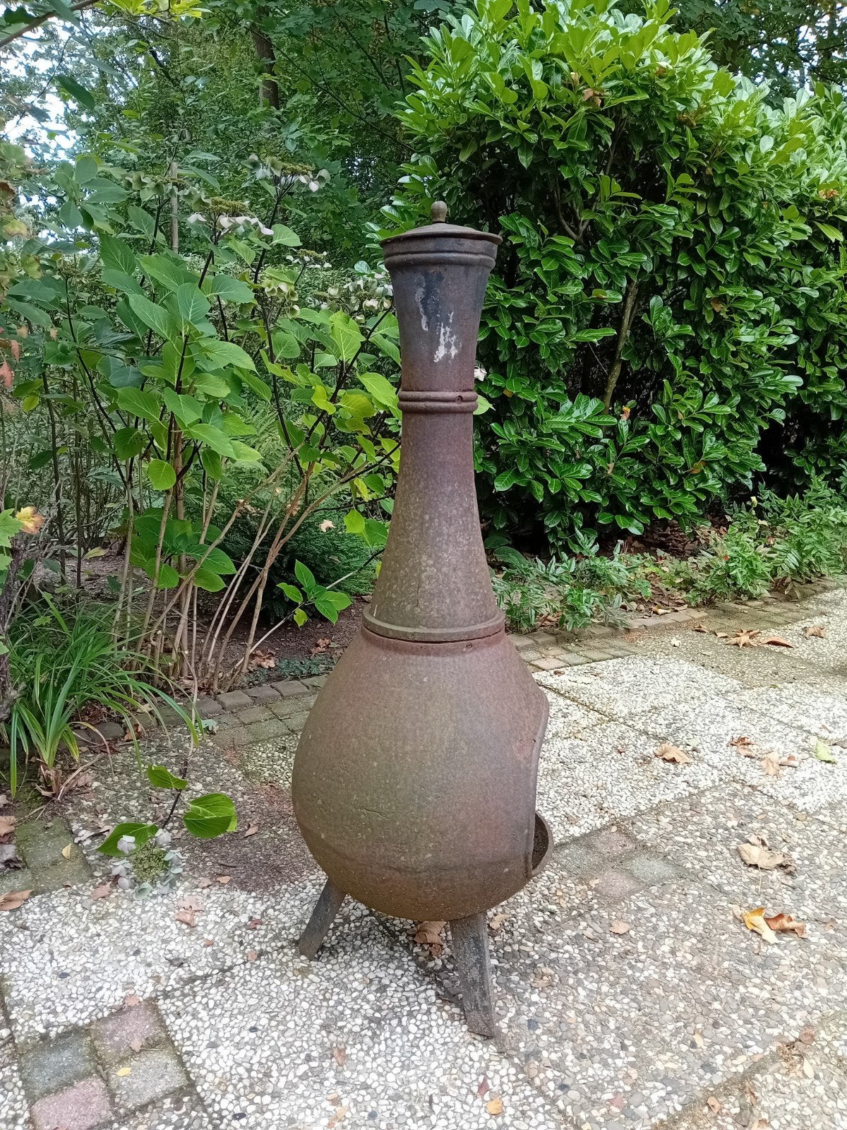 buiten kachel, Tuin en Terras, Ophalen, Gebruikt
