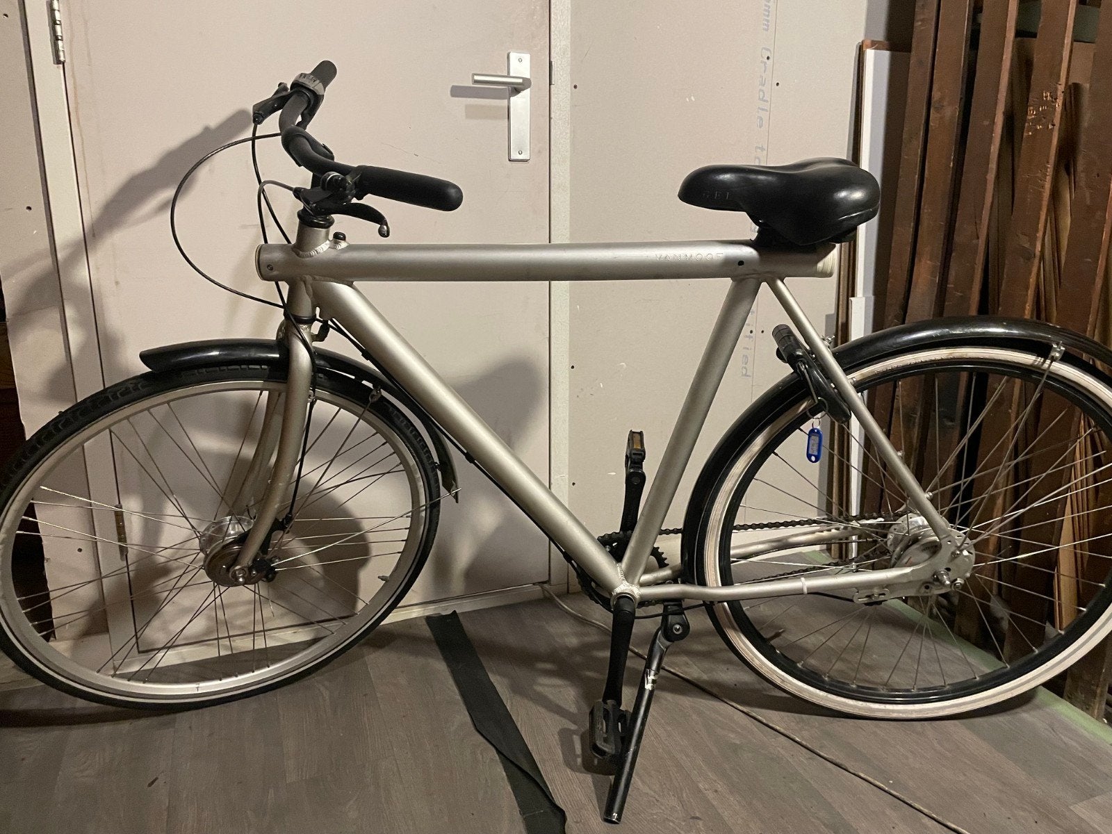 Vanmoof fiets Van moof bike, Gebruikt, Versnellingen, 57 tot 61 cm, Trommelrem