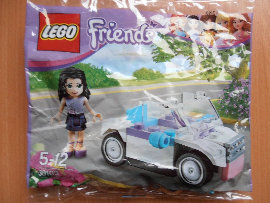 Lego Friends 30103 Emma's auto, Lego, Friends, Ophalen of Verzenden, Zo goed als nieuw