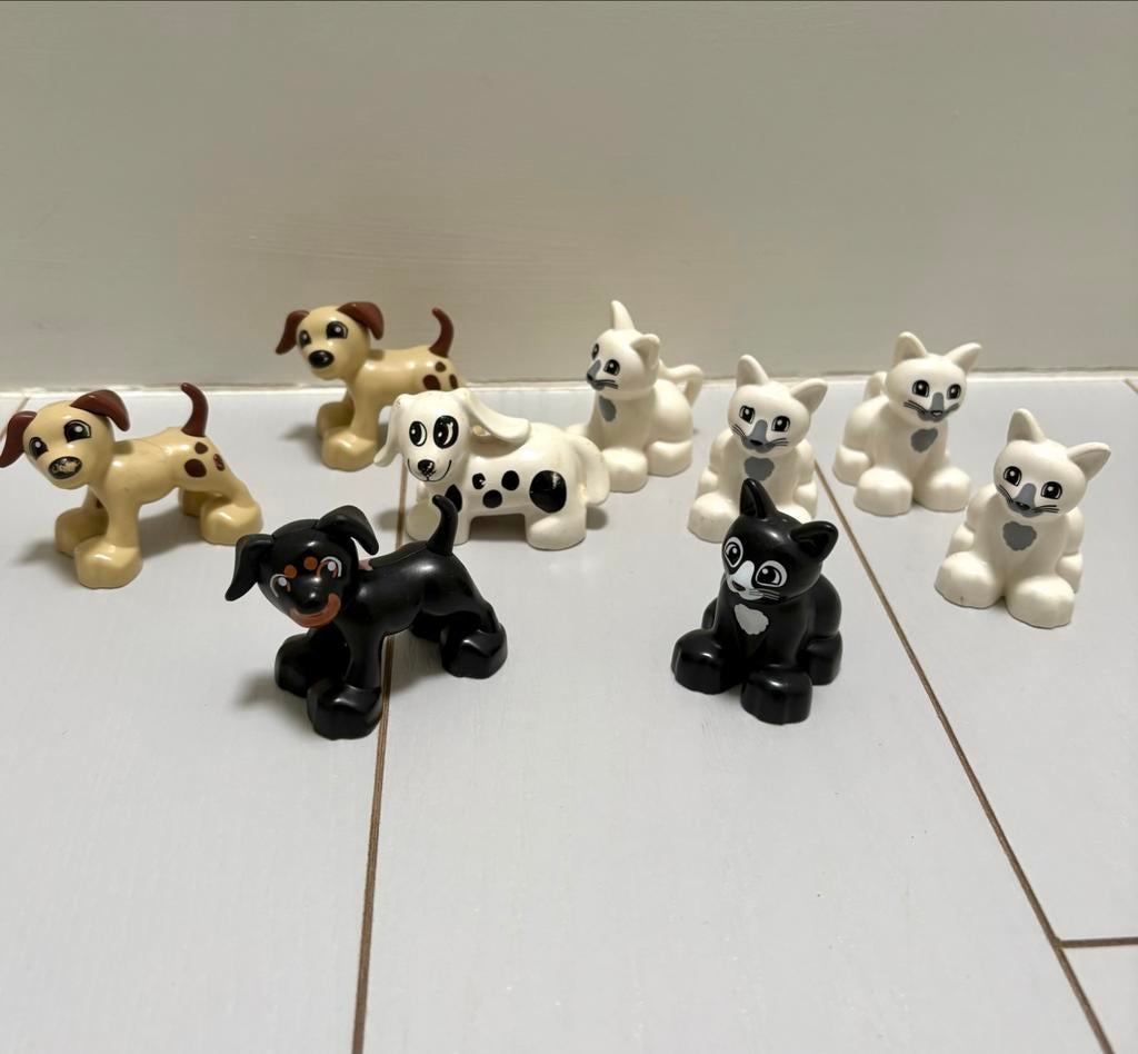 Grote collectie Duplo dieren - boerderij, safari, huisdieren, Kinderen en Baby's, Speelgoed | Duplo en Lego, Gebruikt, Overige thema's