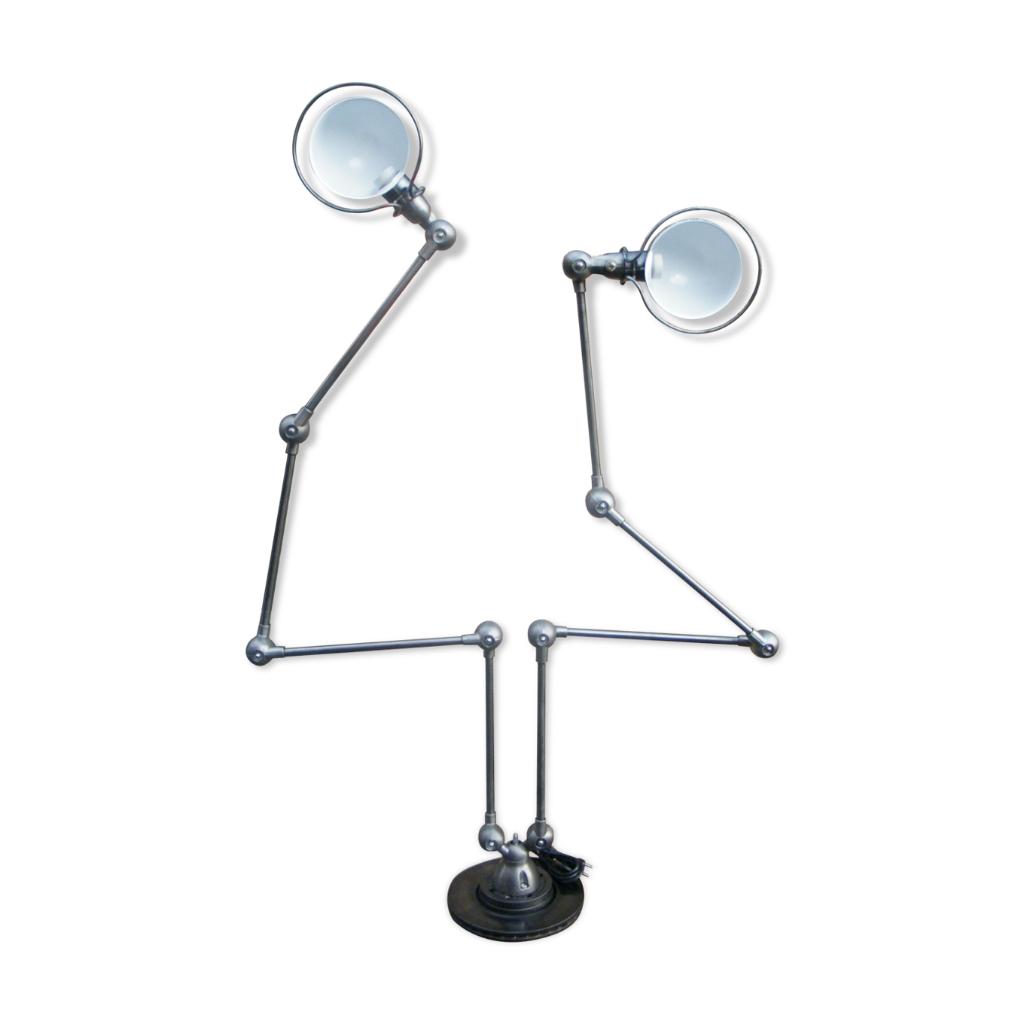 Jielde - 1950's vloerlamp in uitmuntende staat, Verzenden, Zo goed als nieuw, Metaal, 150 tot 200 cm