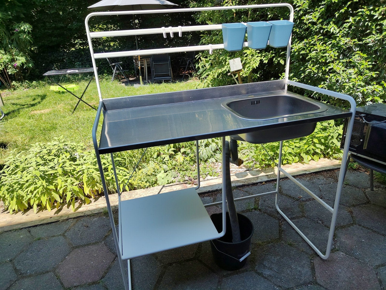 Ikea Sunnersta kitchenette met spoelbak, Huis en Inrichting, Keuken | Keukenelementen, Gebruikt, Minder dan 100 cm, 25 tot 50 cm