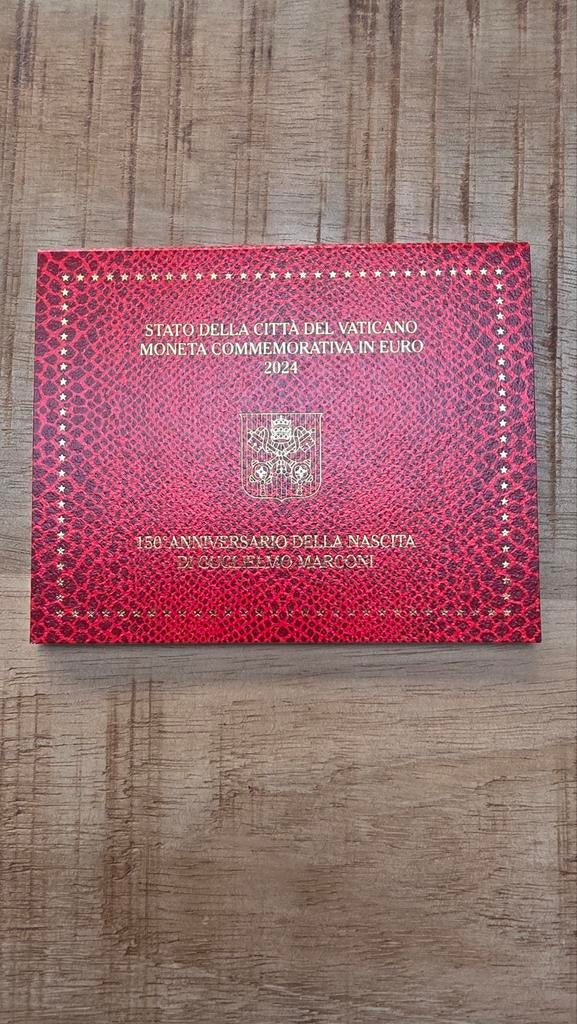 Vaticaan 2 euro Marconi BU 2024, Ophalen of Verzenden