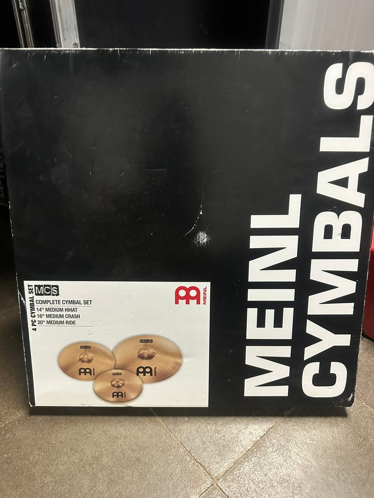 Meinl Cymbals MCS, Ophalen, Zo goed als nieuw