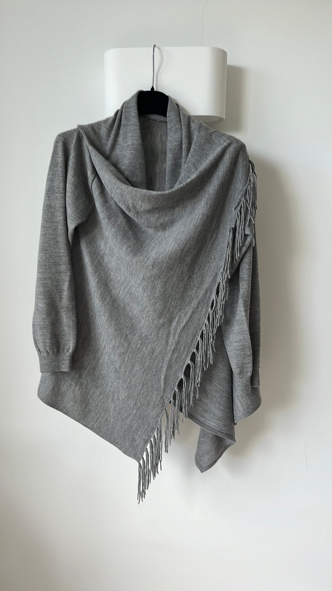 Repeat easy knit merino wol maat 42, Ophalen of Verzenden, Zo goed als nieuw, Maat 42/44 (L), Grijs