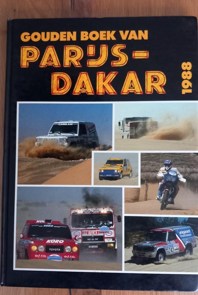 Het gouden boek Parijs Dakar 1988., Ophalen of Verzenden