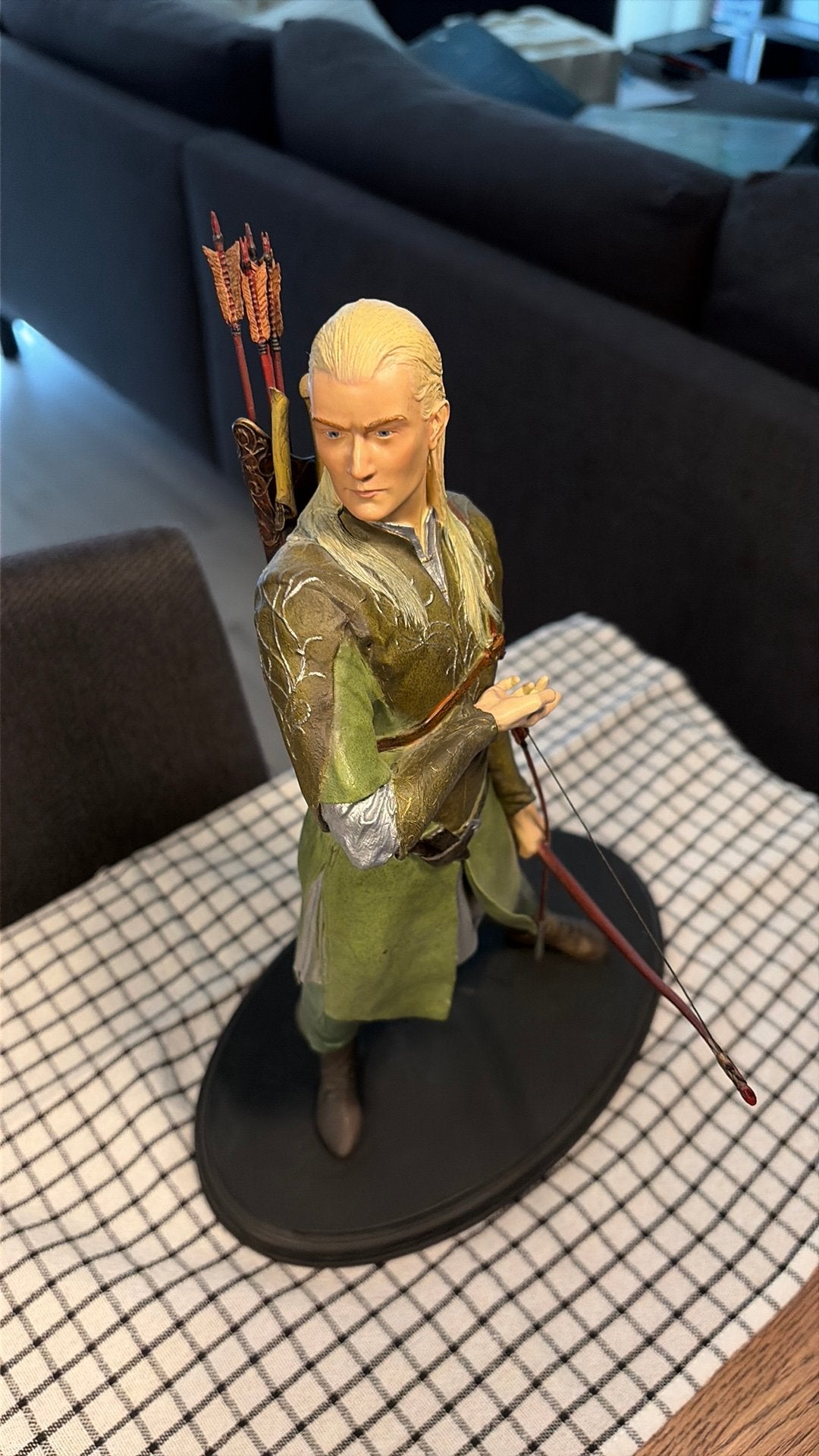 1/6 scale polystone figure Legolas Greenleaf!, Ophalen of Verzenden, Gebruikt, Actiefiguurtje