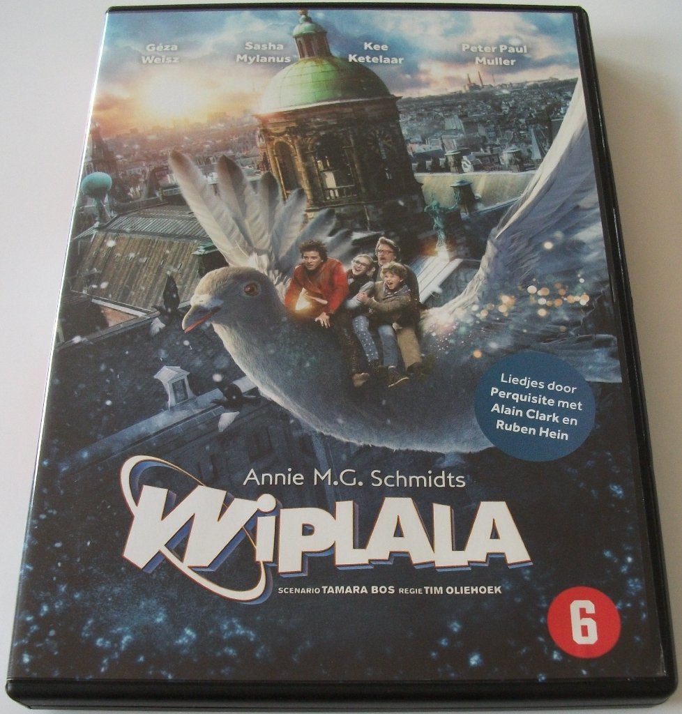 Dvd *** WIPLALA *** Annie M.G. Schmidt, Vanaf 6 jaar, Ophalen of Verzenden, Zo goed als nieuw, Overige genres