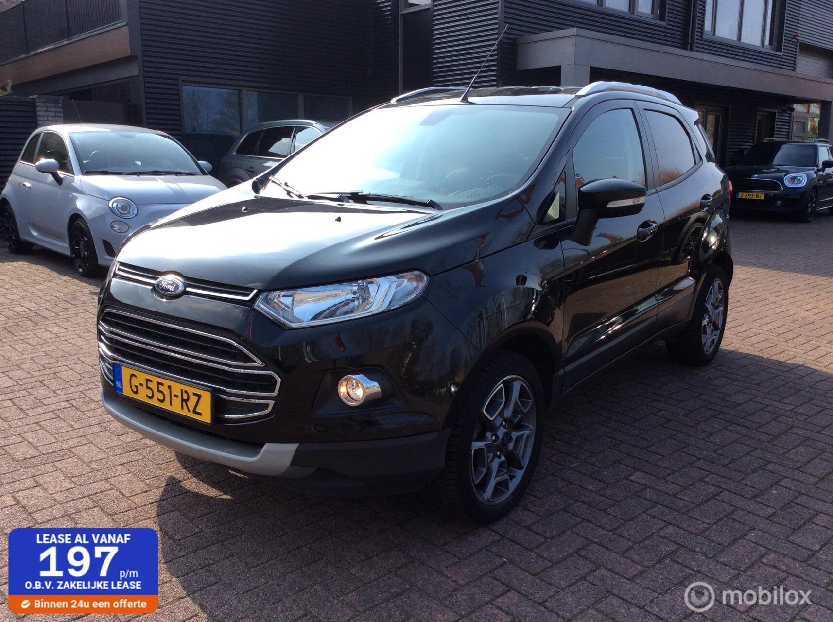 Ford EcoSport 1.0 EcoBoost Titanium S Navi Camera 17" half l, Voorwielaandrijving, 125 pk, Gebruikt, Ecosport
