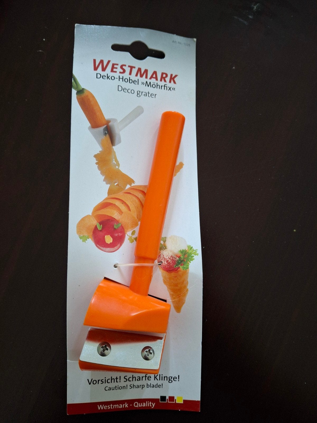 Westmark Decoratieve groenteschaaf puntenslijper, Overige typen, Kunststof, Nieuw, Ophalen of Verzenden