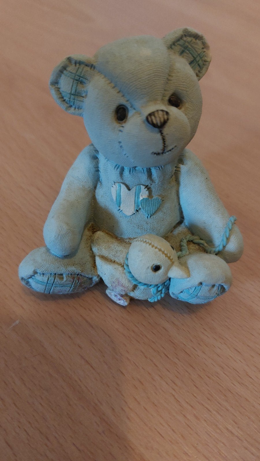 te koop blauw baby beer beeldje, Ophalen of Verzenden