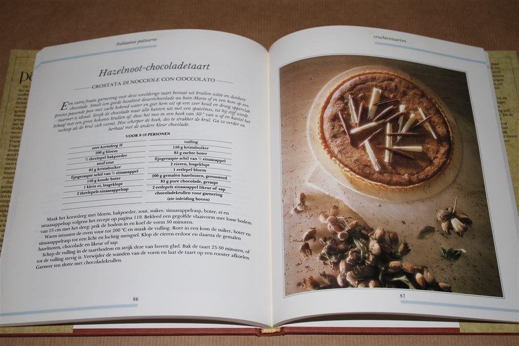 Italiaanse patisserie. [Recepten], Ophalen of Verzenden, Zo goed als nieuw, Italië