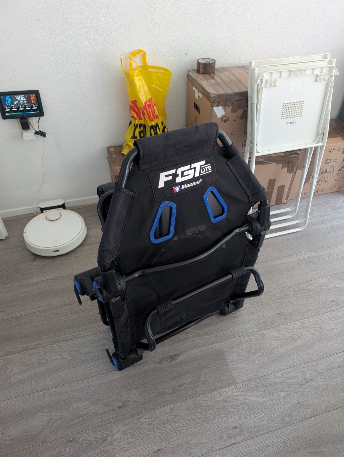 FGT Lite iRacing opvouwbaar sim race stoel, Ophalen, Gebruikt