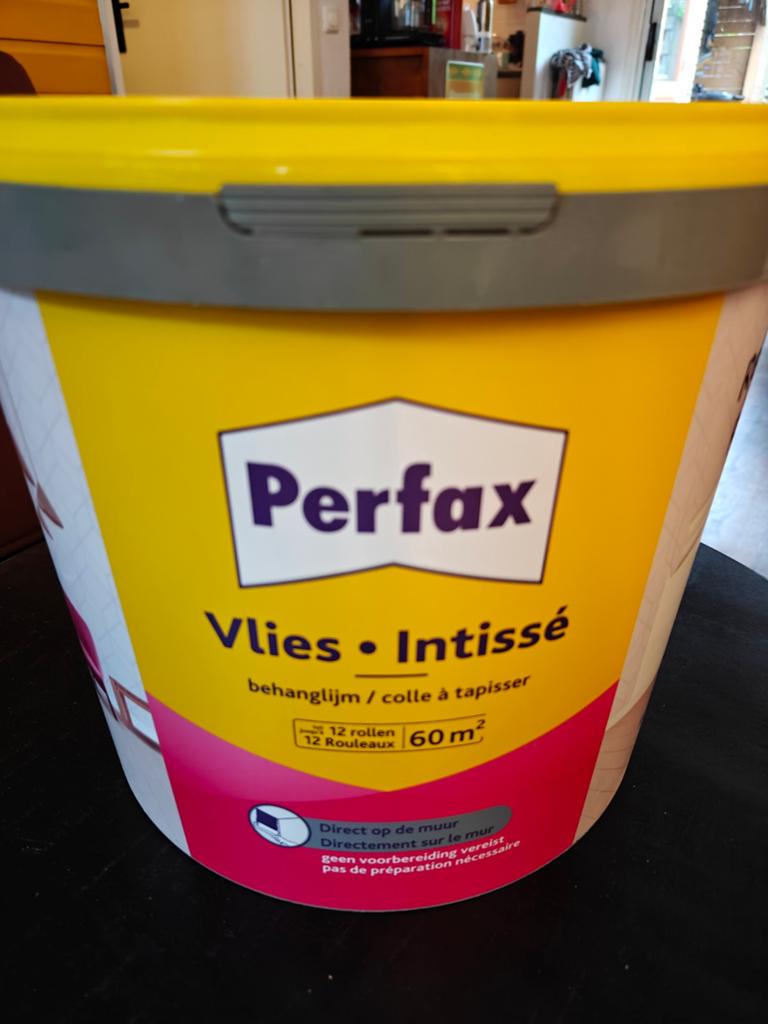 Perfax behanglijm ready &roll ongeopend, Huis en Inrichting, Ophalen of Verzenden, 50 tot 75 m²