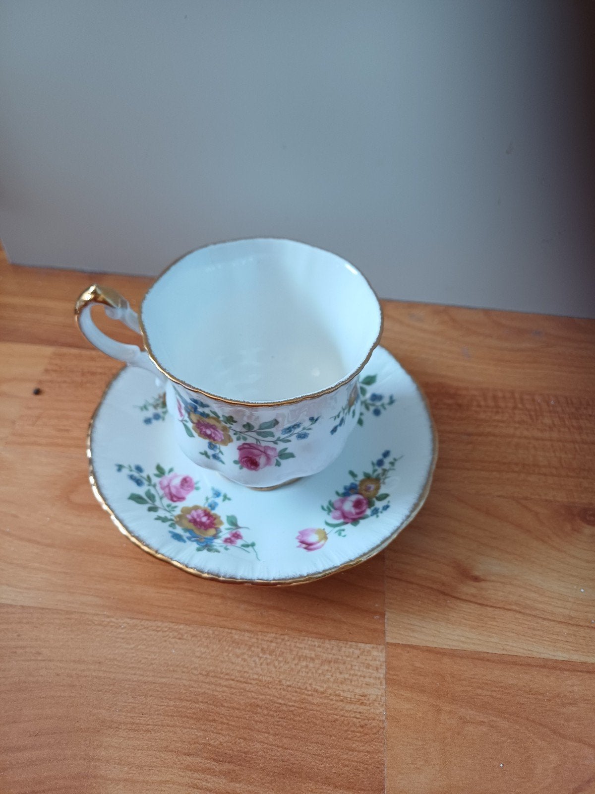 Royal Adderley Fine Bone China Kop en Schotel, Ophalen of Verzenden