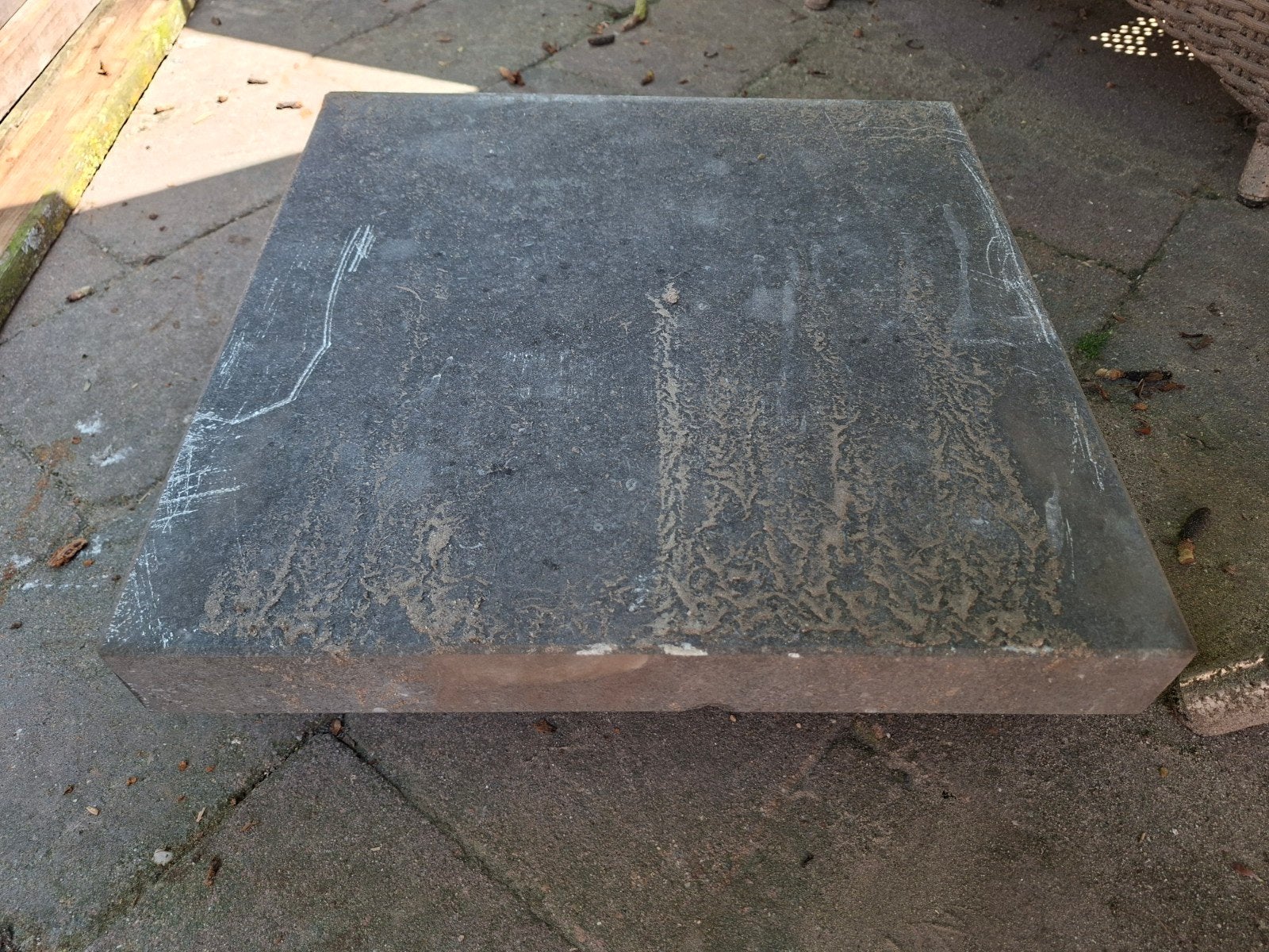 Muurafdekker hardsteen, Ophalen, Gebruikt, Minder dan 5 m², Beton