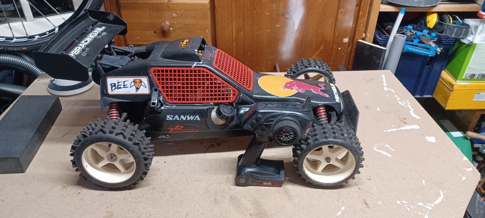 FG Marder 26cc Benzine RC Auto Offroad, Benzine, Gebruikt, Auto offroad, Ophalen of Verzenden