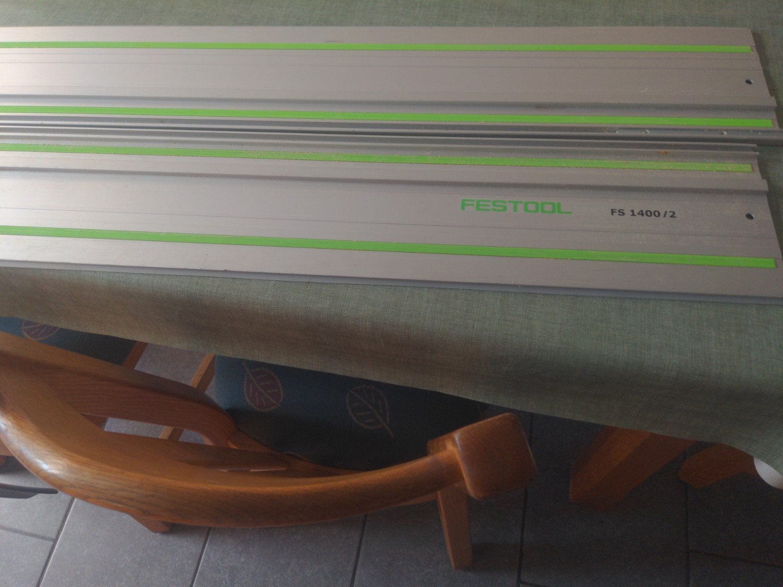 Festool FS 1400/2 Geleiderail voor invalzaag, Invalzaag, Ophalen of Verzenden, Zo goed als nieuw, 30 tot 70 mm