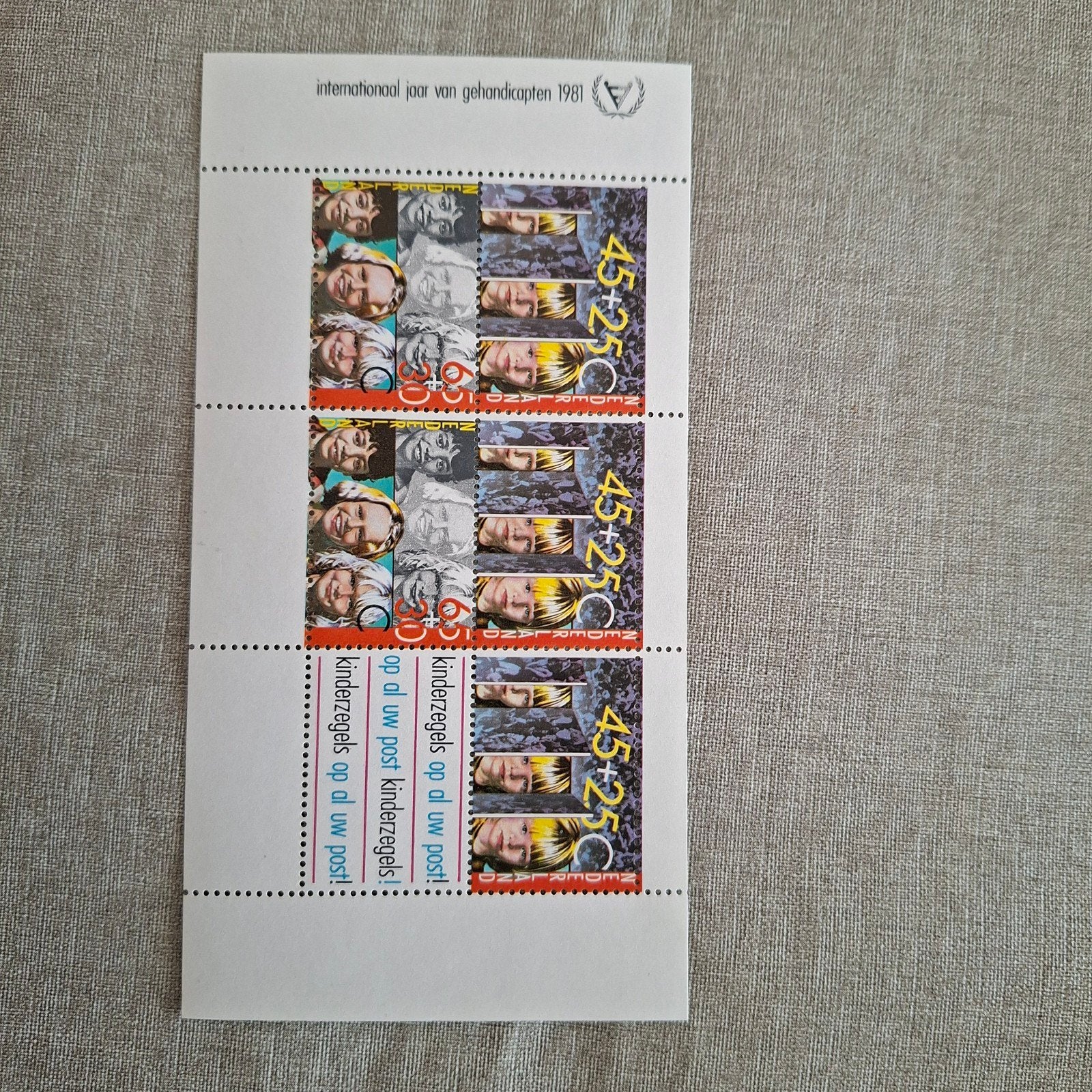 Kinderpostzegels 1981, Postzegels en Munten, Postzegels | Volle albums en Verzamelingen, Ophalen of Verzenden, Nederland