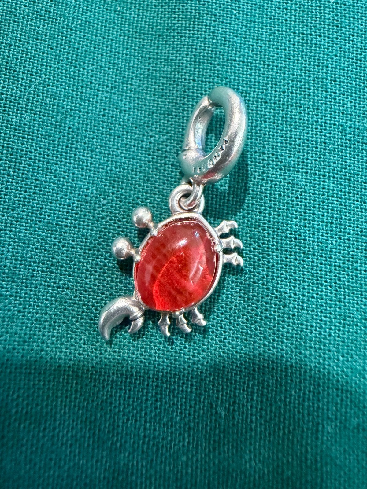 Pandora Disney Sebastian de Krab bedel, Gebruikt, Pandora, Ophalen of Verzenden, 1 bedel
