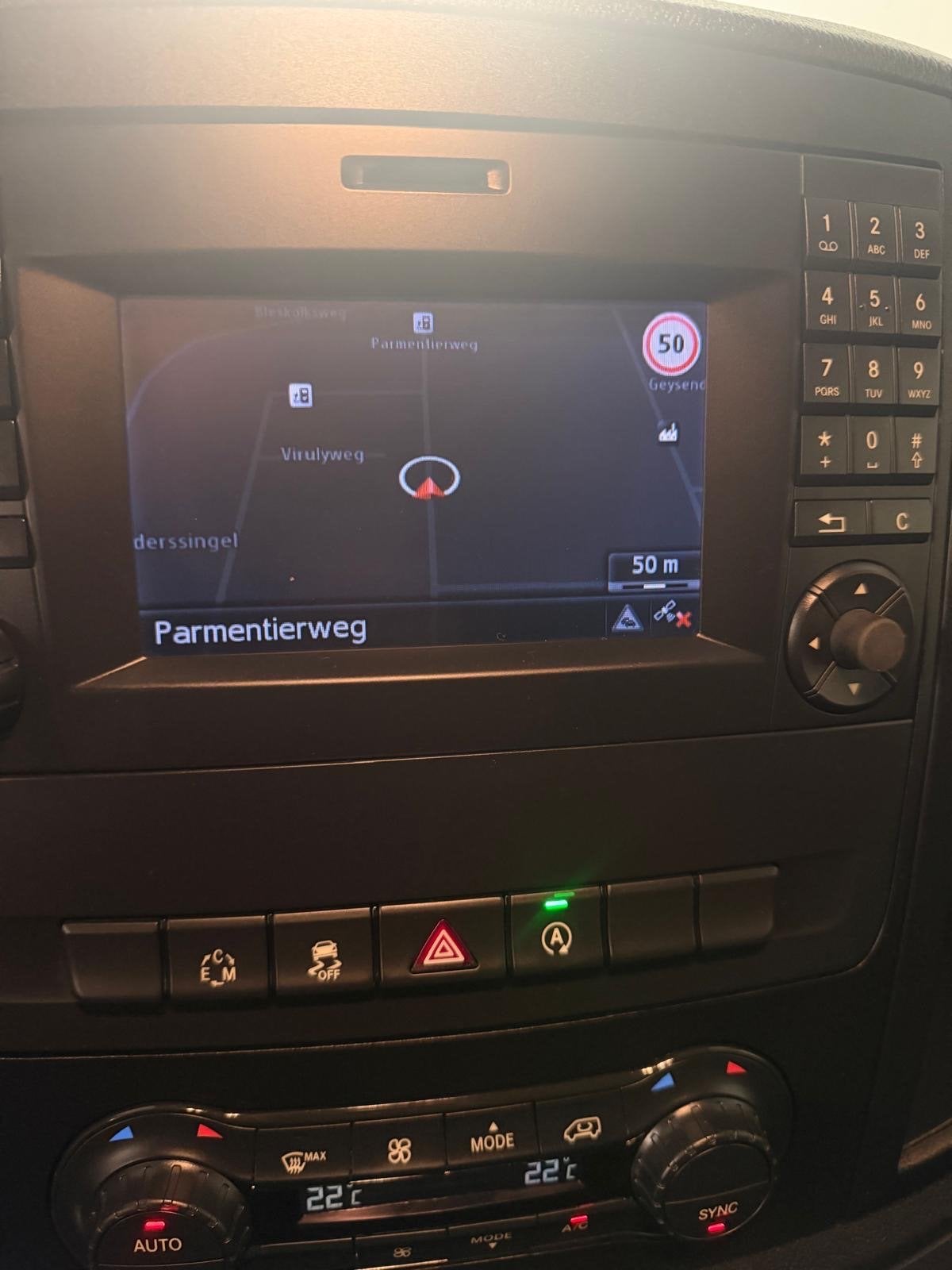 Mercedes Vito Radio Navigatiesysteem, Ophalen of Verzenden, Gebruikt