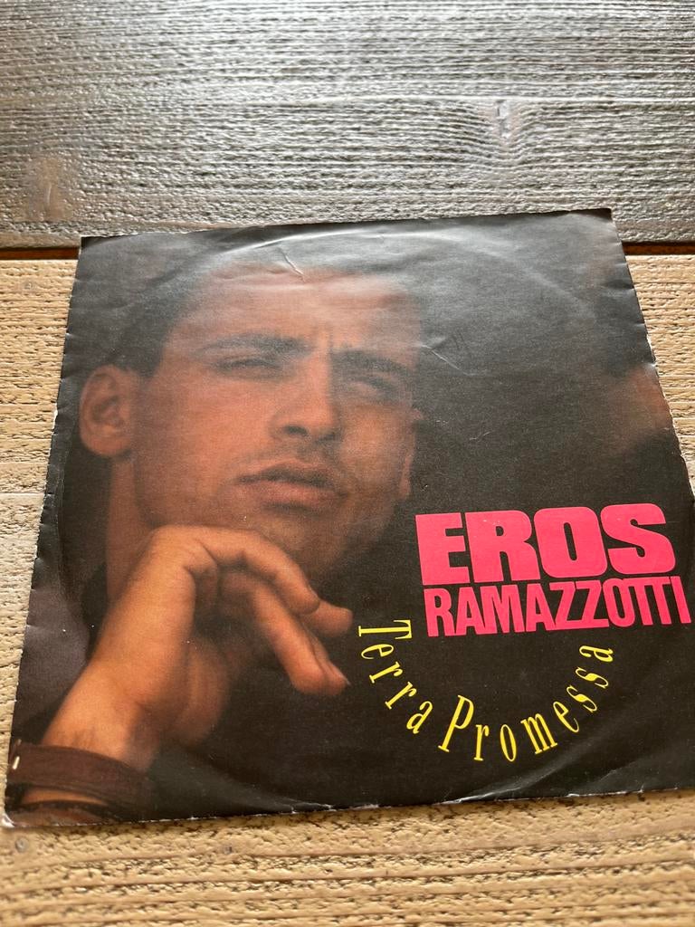 Eros Ramazzotti - Terra Promessa (Single), Gebruikt, 7 inch, Pop, Single