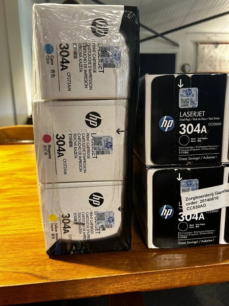 Originele HP 304A LaserJet tonercartridges te koop!, Computers en Software, Ophalen, Nieuw, Cartridge, Hp