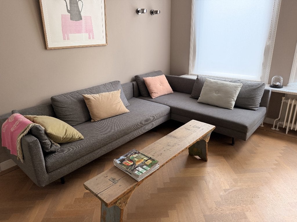 Eyye bank Etcetera, Huis en Inrichting, Ophalen, 250 tot 300 cm, Gebruikt, Hoekbank