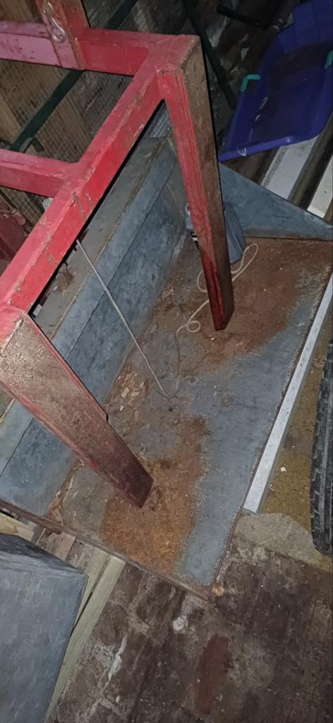 Grondbak kleine tractor, Ophalen, Gebruikt