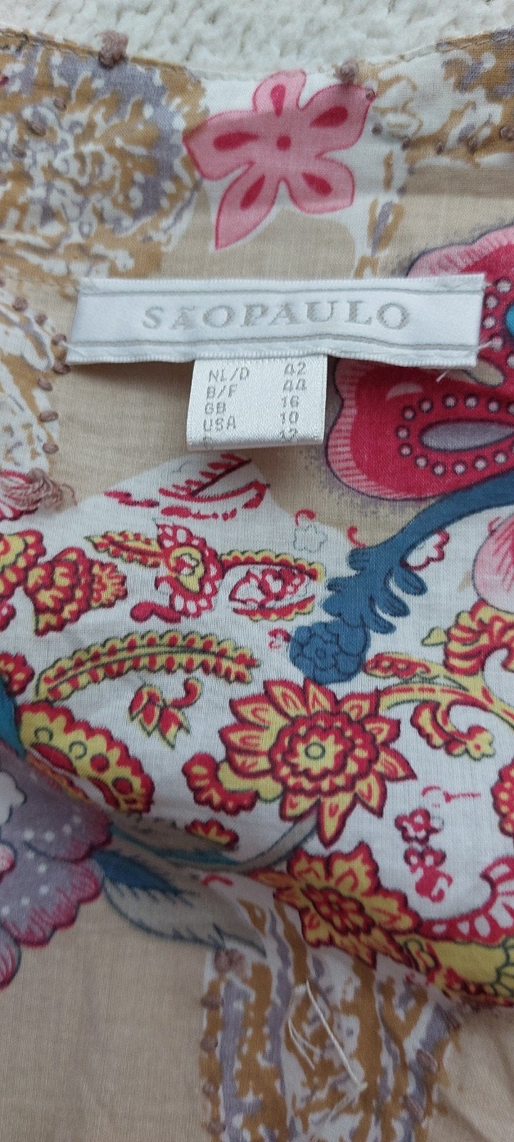 Saopaulo ZOMER pakje 42, Overige kleuren, Maat 42/44 (L), Ophalen of Verzenden, Zo goed als nieuw