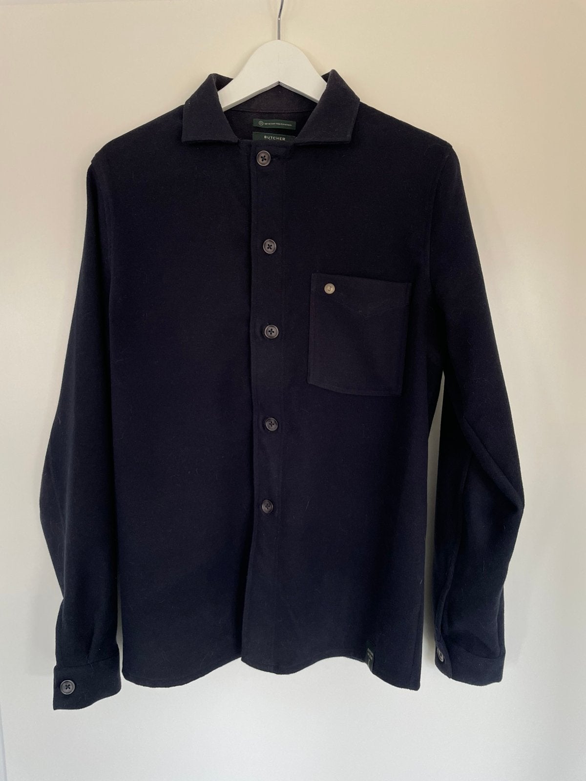 Jasje / overshirt van Butcher of Blue maat S, Kleding | Heren, Butcher of Blue, Blauw, Halswijdte 38 (S) of kleiner, Ophalen of Verzenden