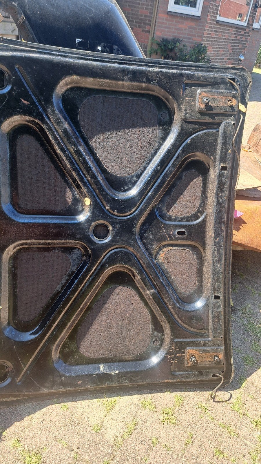 Cadillac llimo 1959  60 parts wieldoppen emblemen plaatwerk, Cadillac, Nieuw, Ophalen of Verzenden, Spatbord