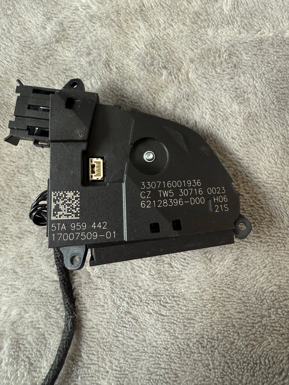 Originele VAG Stuurwielbedieningsmodule 5TA959442, Ophalen of Verzenden, Gebruikt, Volkswagen