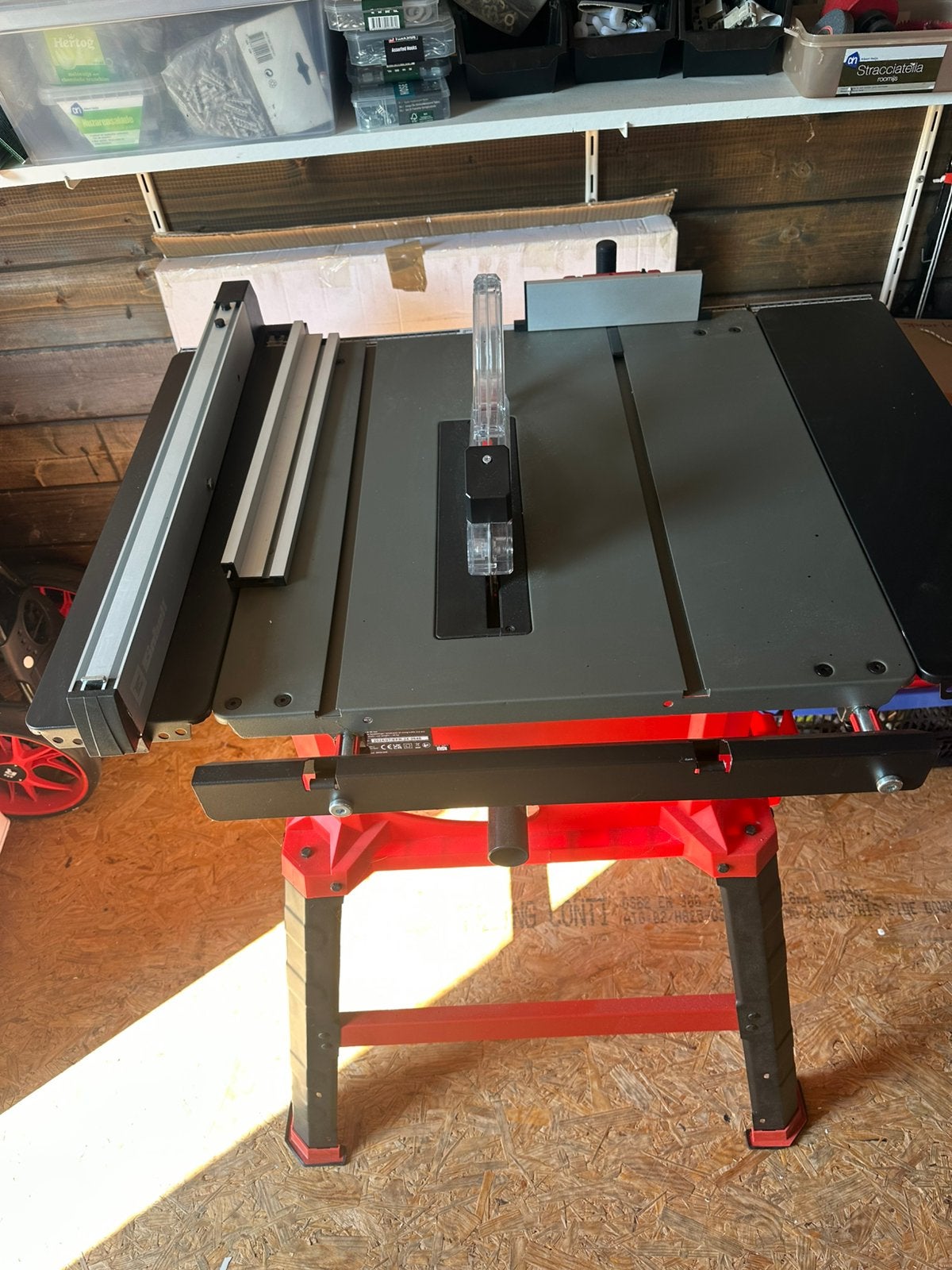 Einhell tafelzaag TC-TS 2225 U, Ophalen, 70 mm of meer, Overige typen, Nieuw