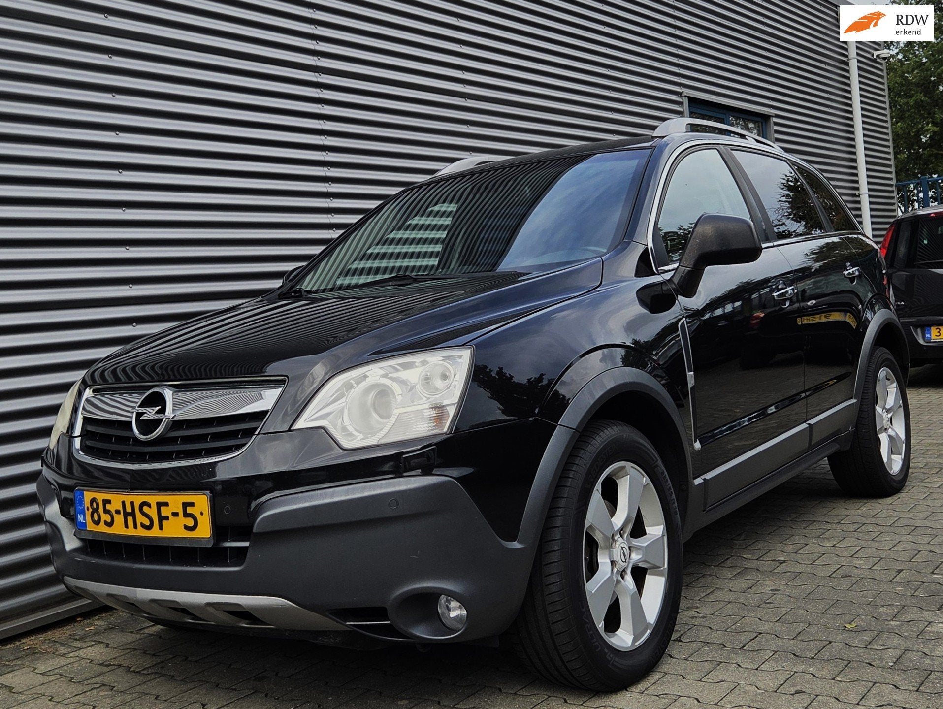 Opel Antara 3.2 V6 Cosmo 227Pk AUT 04-2007 Black Sapphire Me, Auto's, Automaat, 3195 cc, 2000 kg, Zwart