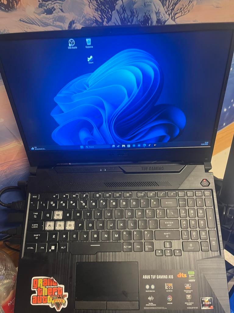 Gaming laptop, 15 inch, Ophalen of Verzenden, Zo goed als nieuw, Gaming