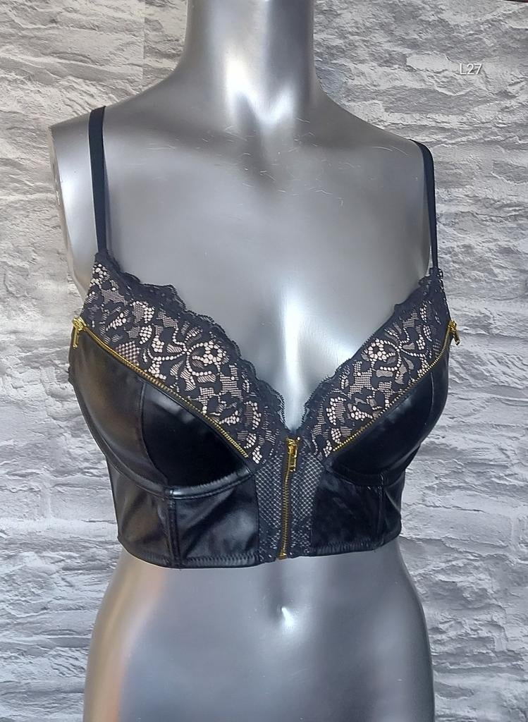 Kinky bustier 75D, Kleding | Dames, Ondergoed en Lingerie, Hunkemöller, Ophalen of Verzenden, Zwart, BH