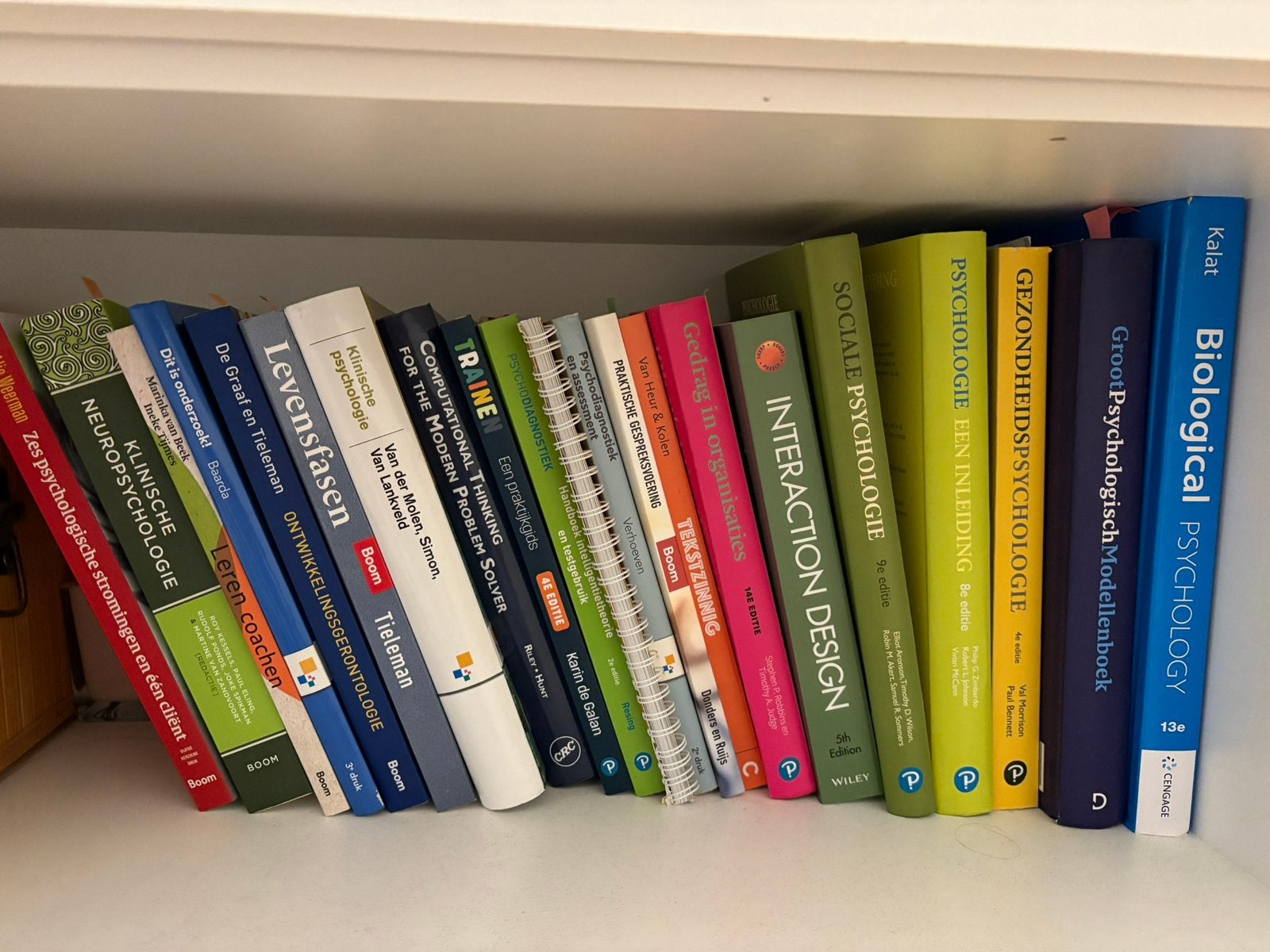 Studieboeken Toegepaste Psychologie, Ophalen, Beta, Zo goed als nieuw, HBO