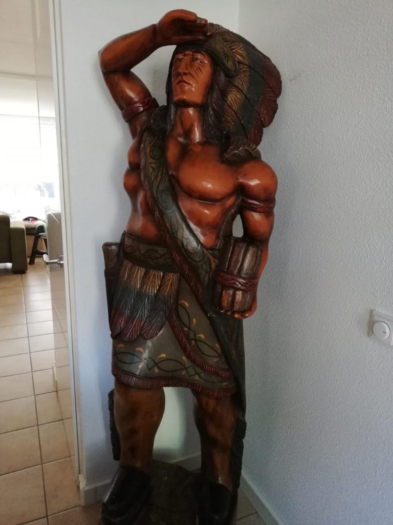 Te koop mooie zware massieve indiaan, Ophalen