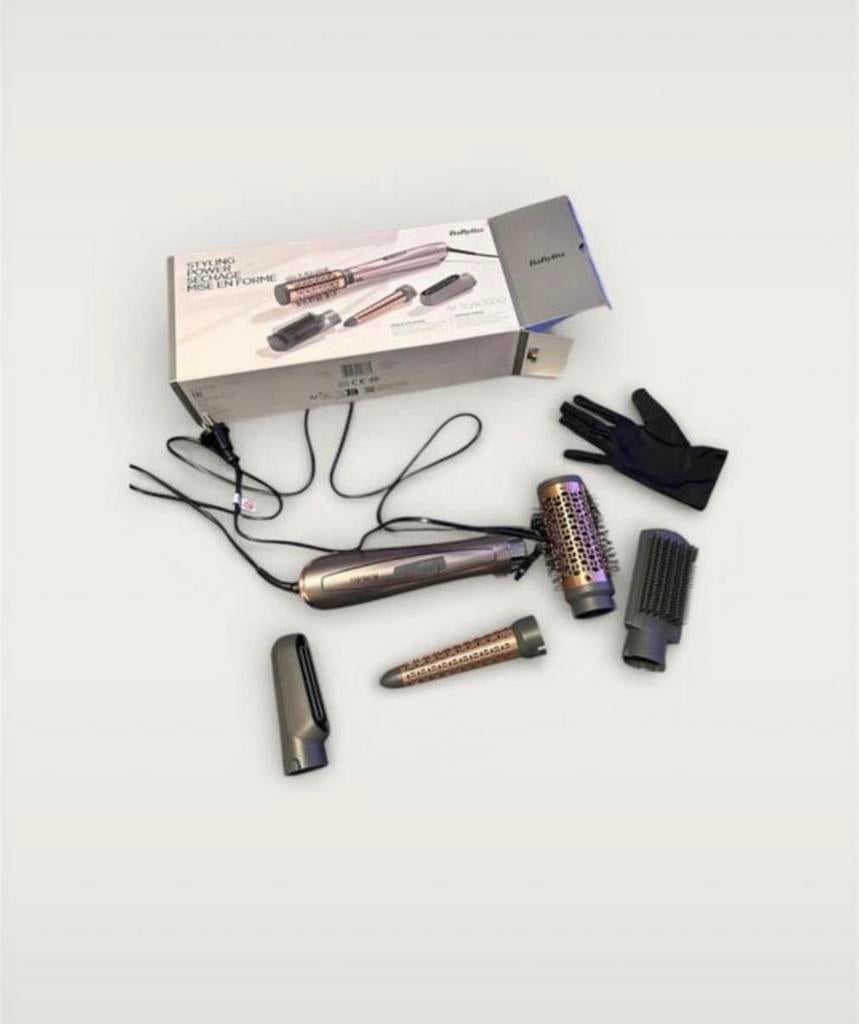 Babyliss airstyle 1000, Ophalen of Verzenden, Zo goed als nieuw, Föhn of Haardroger