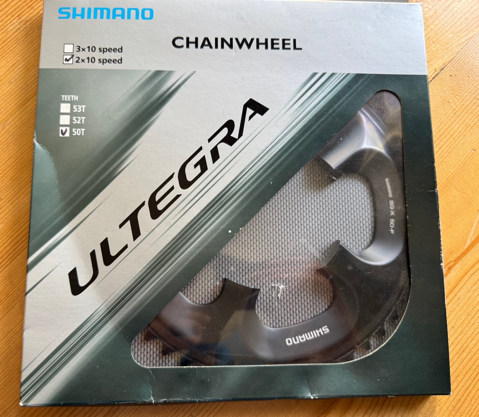 Shimano Ultegra Kettingblad 50T-F FC-6750-G (SG-X 50-F) NEW, Overige typen, Nieuw, Ophalen of Verzenden, Shimano