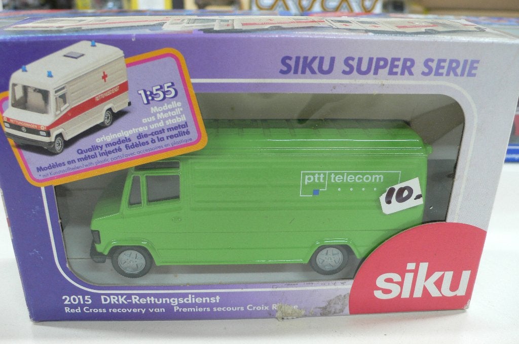 mercedes viano - ptt telecom- ned. special - siku - 1/55, Hobby en Vrije tijd, Verzenden, Nieuw, Auto