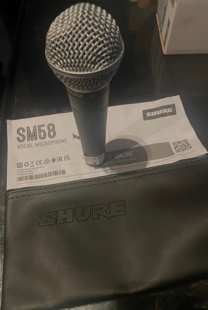 Sm58, Ophalen of Verzenden, Zo goed als nieuw, Zangmicrofoon