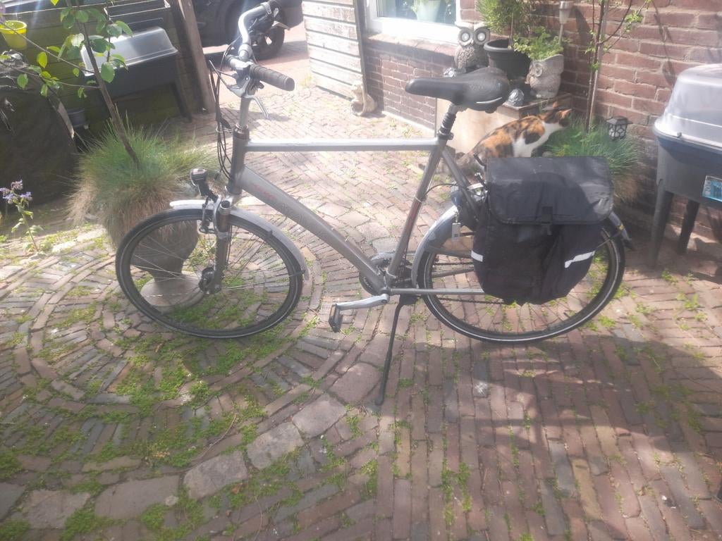 Herenfiets, Fietsen en Brommers, Fietsen | Heren | Herenfietsen, Gebruikt, Versnellingen, Batavus, Ophalen of Verzenden