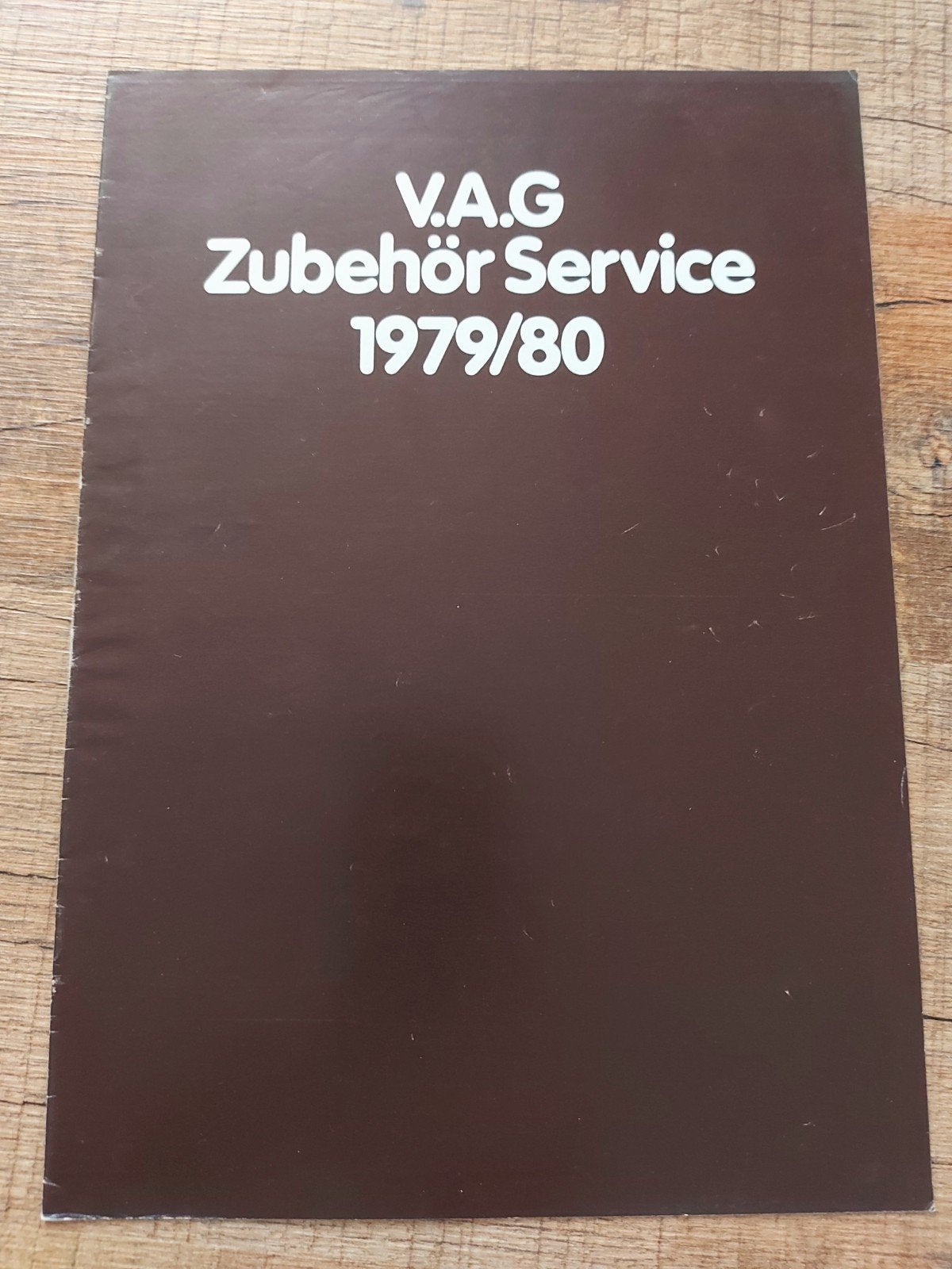 Volkswagen/Audi accessoires folder duits 1979/1980, Ophalen of Verzenden, Zo goed als nieuw, Volkswagen