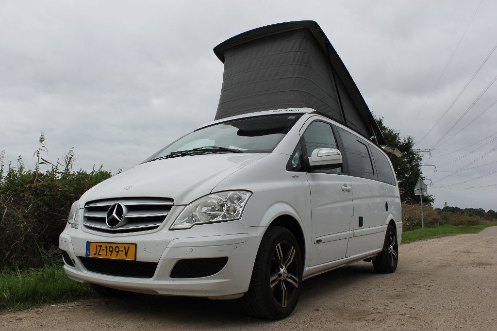Buscamper 4 persoons. Mercedes westfalia viano, Caravans en Kamperen, Buscamper of Camperbus, Kluisje, Westfalia, Particulier